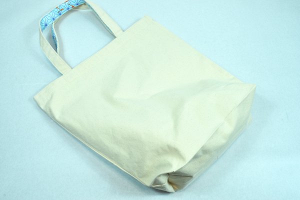 画像2: リバーシブル　トートバック　 麻の葉金魚