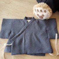 ダッフィー  シェリーメイ 着物（お手持ち布で製作）