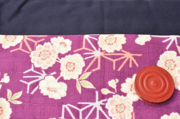 画像2: 弓袋ファスナー　紫華