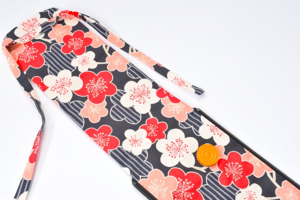 画像1: 弓袋ファスナー　梅