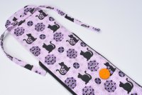 弓袋ファスナー　黒猫