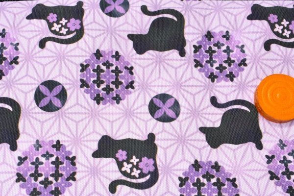 画像3: 弓袋ファスナー　黒猫