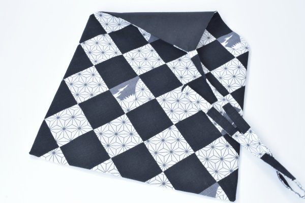 画像1: かけ袋　市松