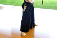 袴　ひだステッチ